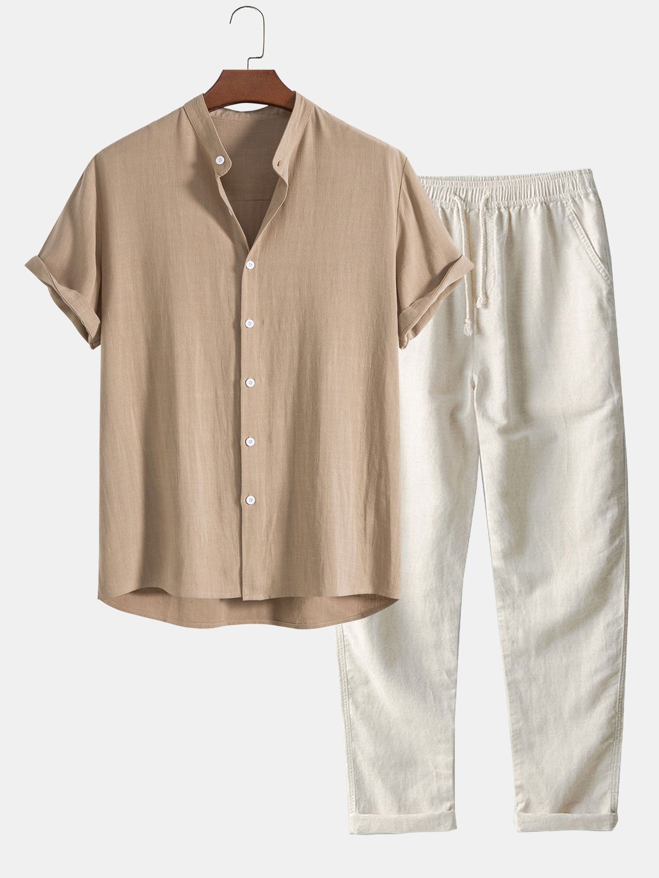 JANICK | LINEN SHIRT AND TROUSERS - SUMMER SET