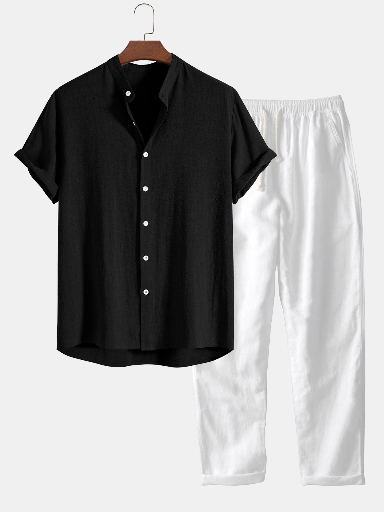 JANICK | LINEN SHIRT AND TROUSERS - SUMMER SET