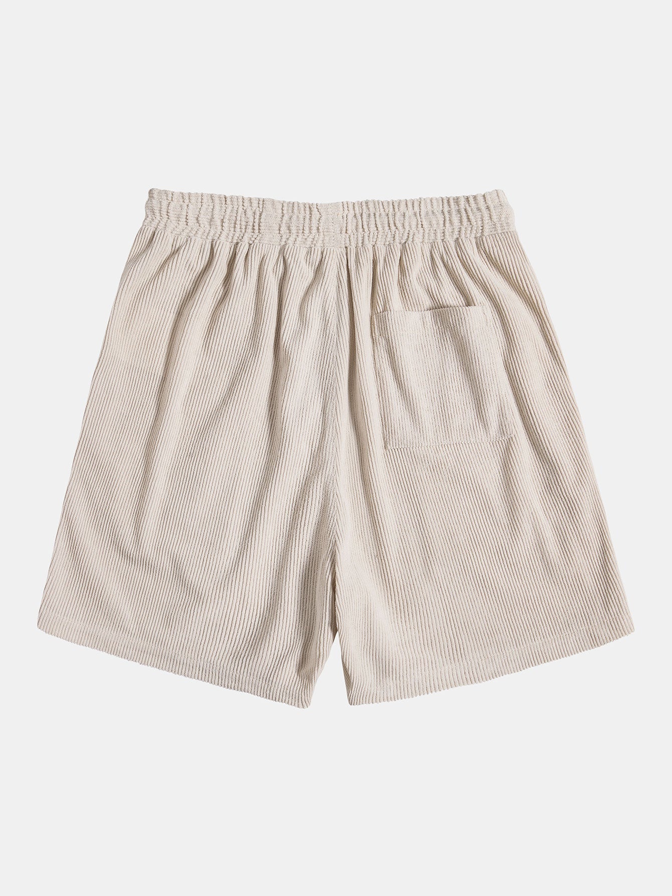 Corduroy shirt and shorts for men