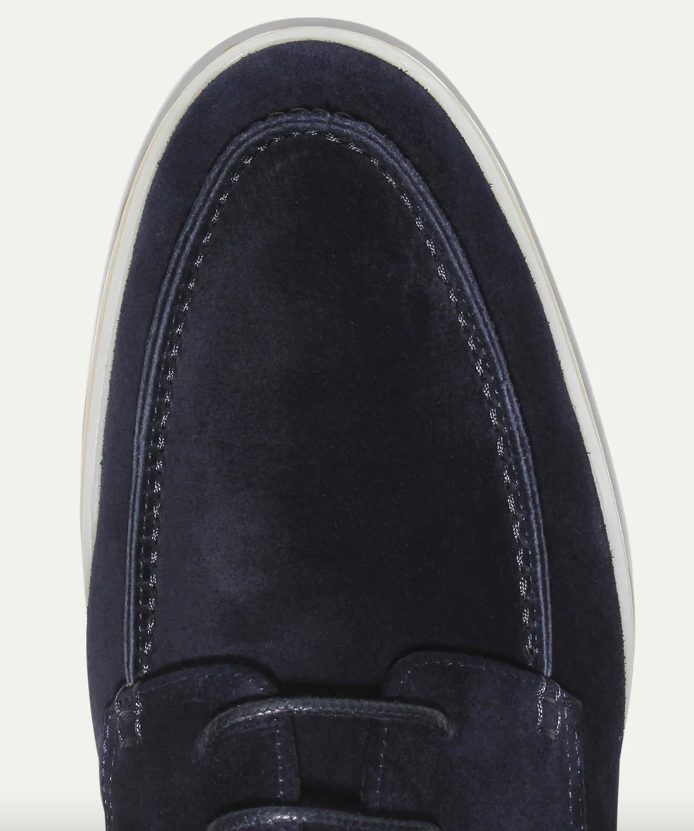 Suede lace-up Loafers