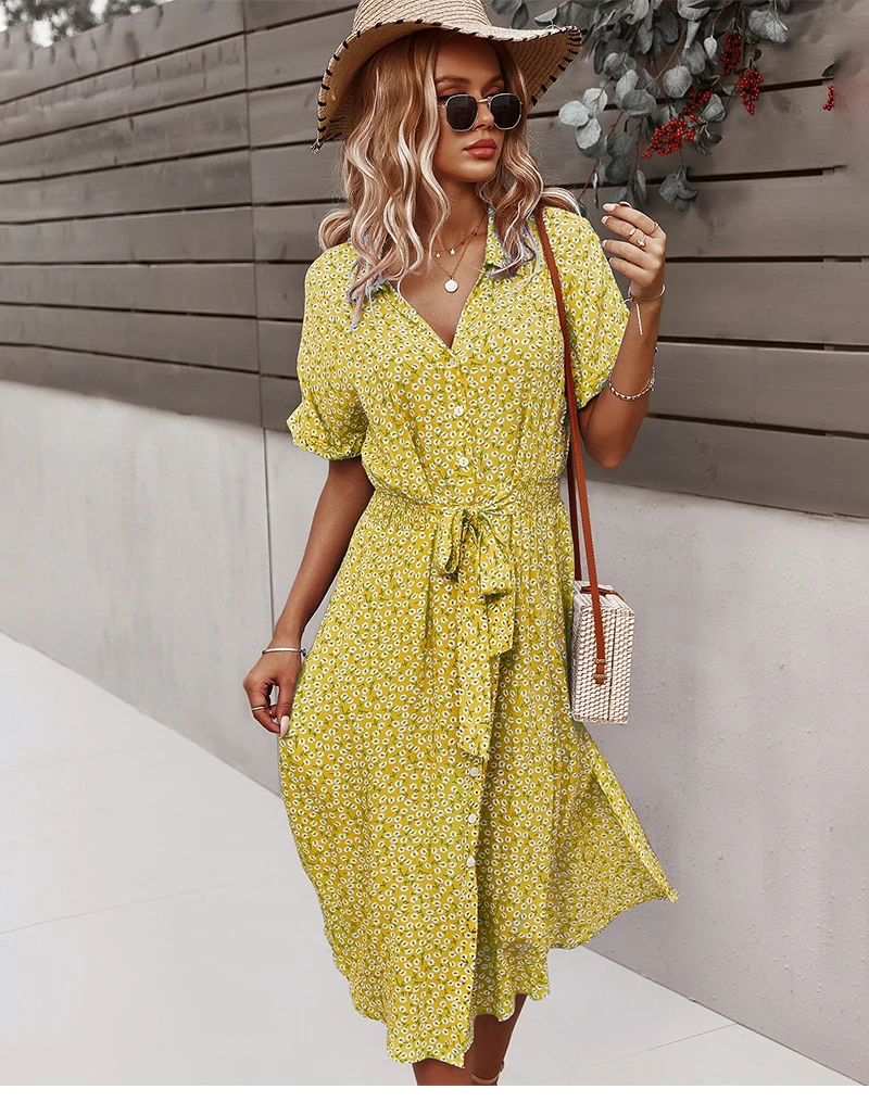 GIGI | FLOWERS RUCHE MAXI DRESS