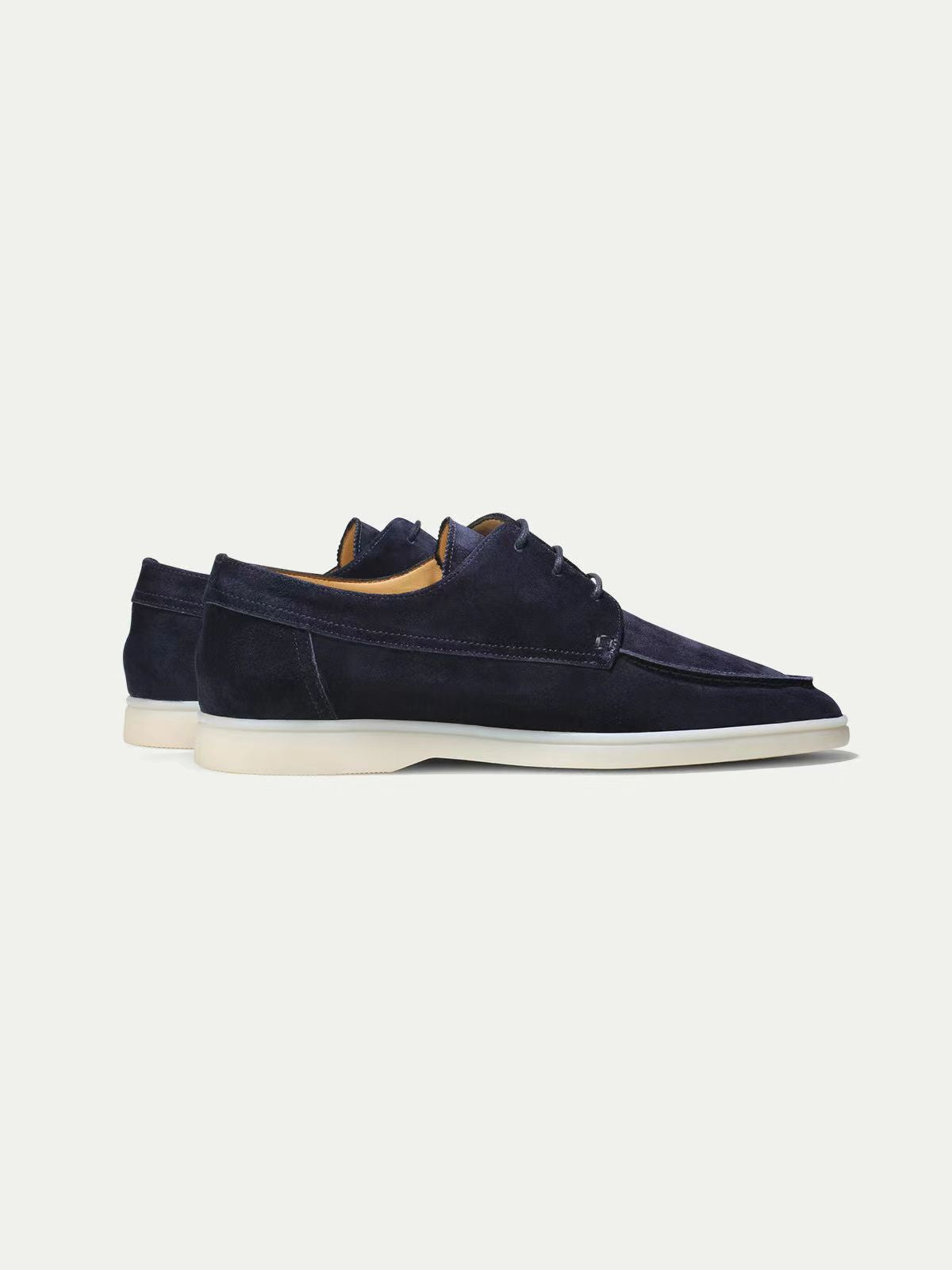 Suede lace-up Loafers