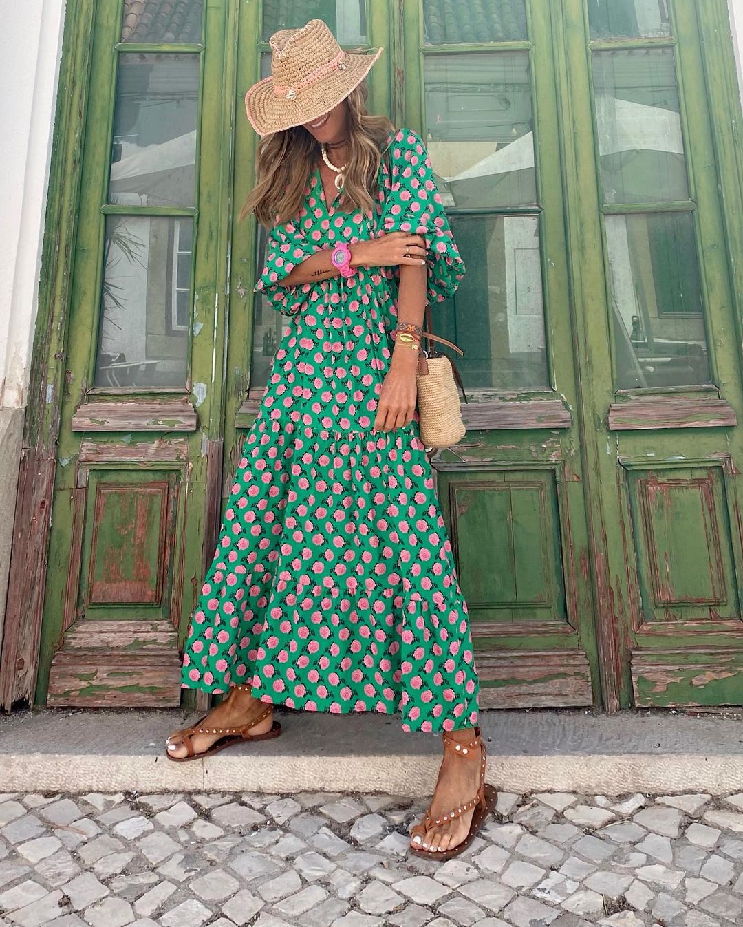 SUSAN™ | LONG BOHEMIAN DRESS