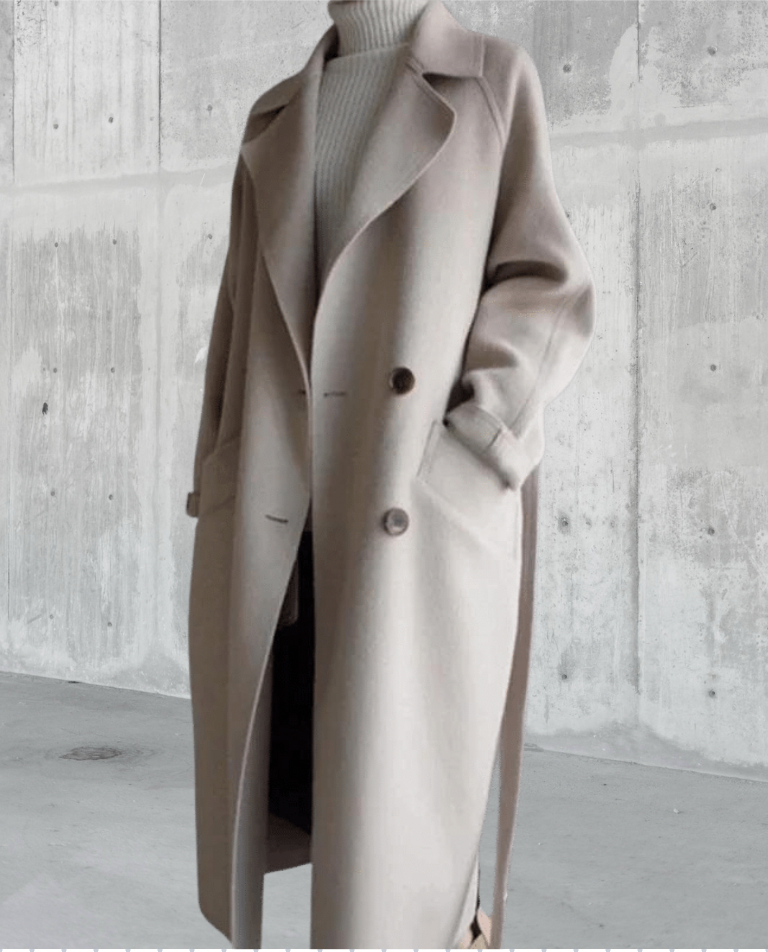 LARA™ | LONGLINE WOOL COAT