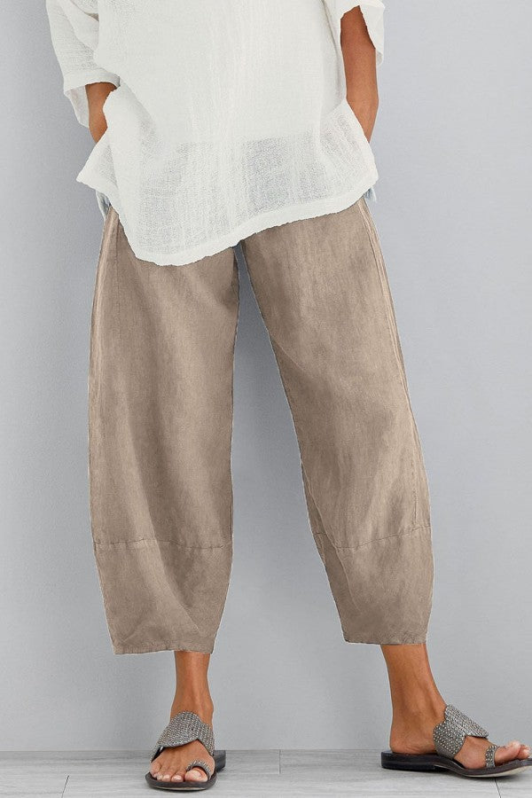 Linen trousers for Women